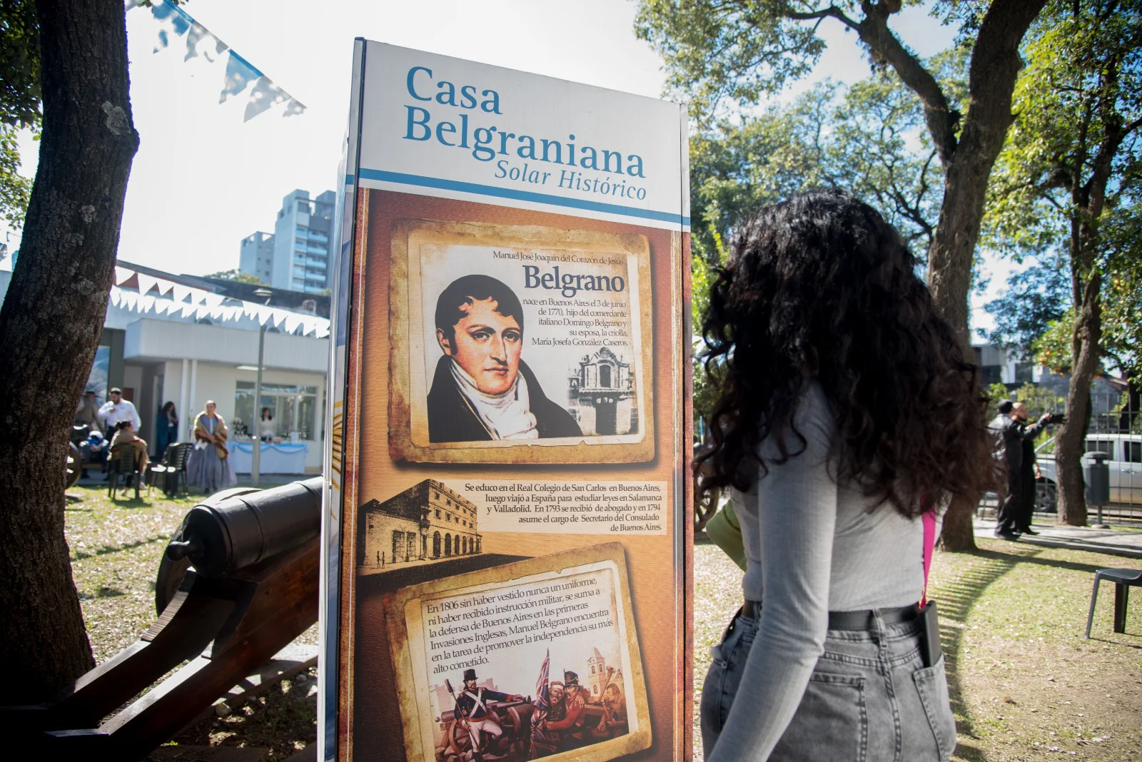 Con tradición y folclore en el Museo Casa Belgraniana, el Municipio honró al creador de la bandera argentina