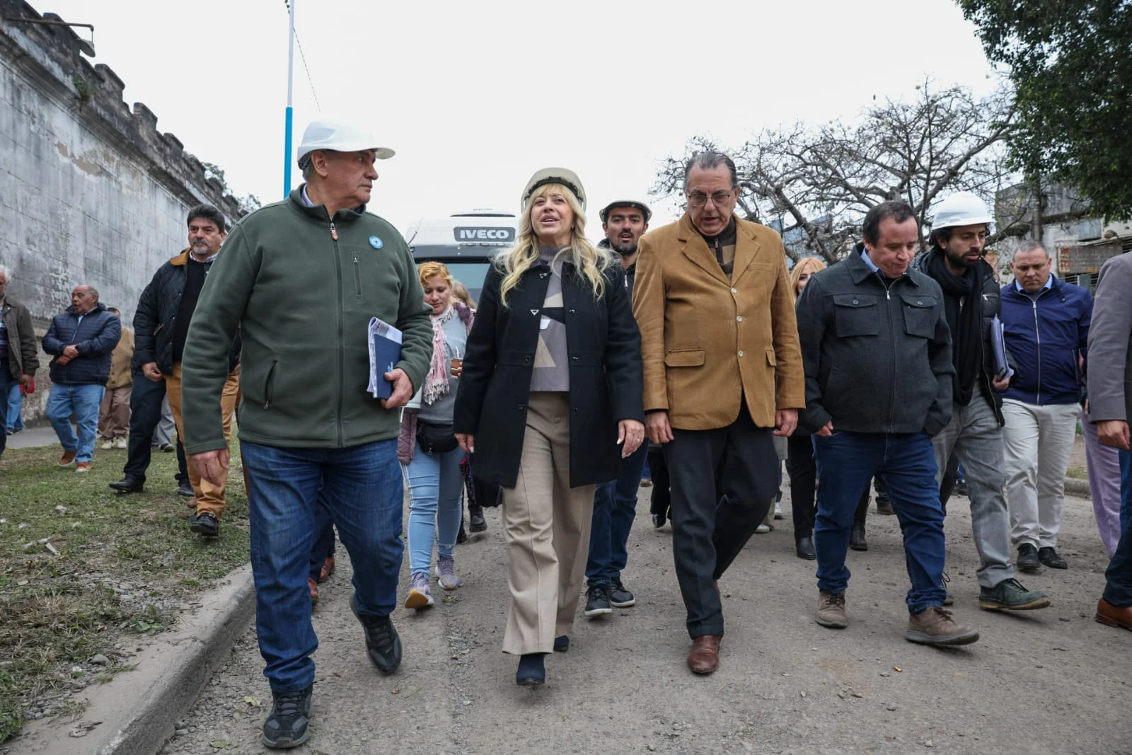 La intendente Chahla puso en marcha una obra clave para renovar uno de los principales corredores viales de la capital