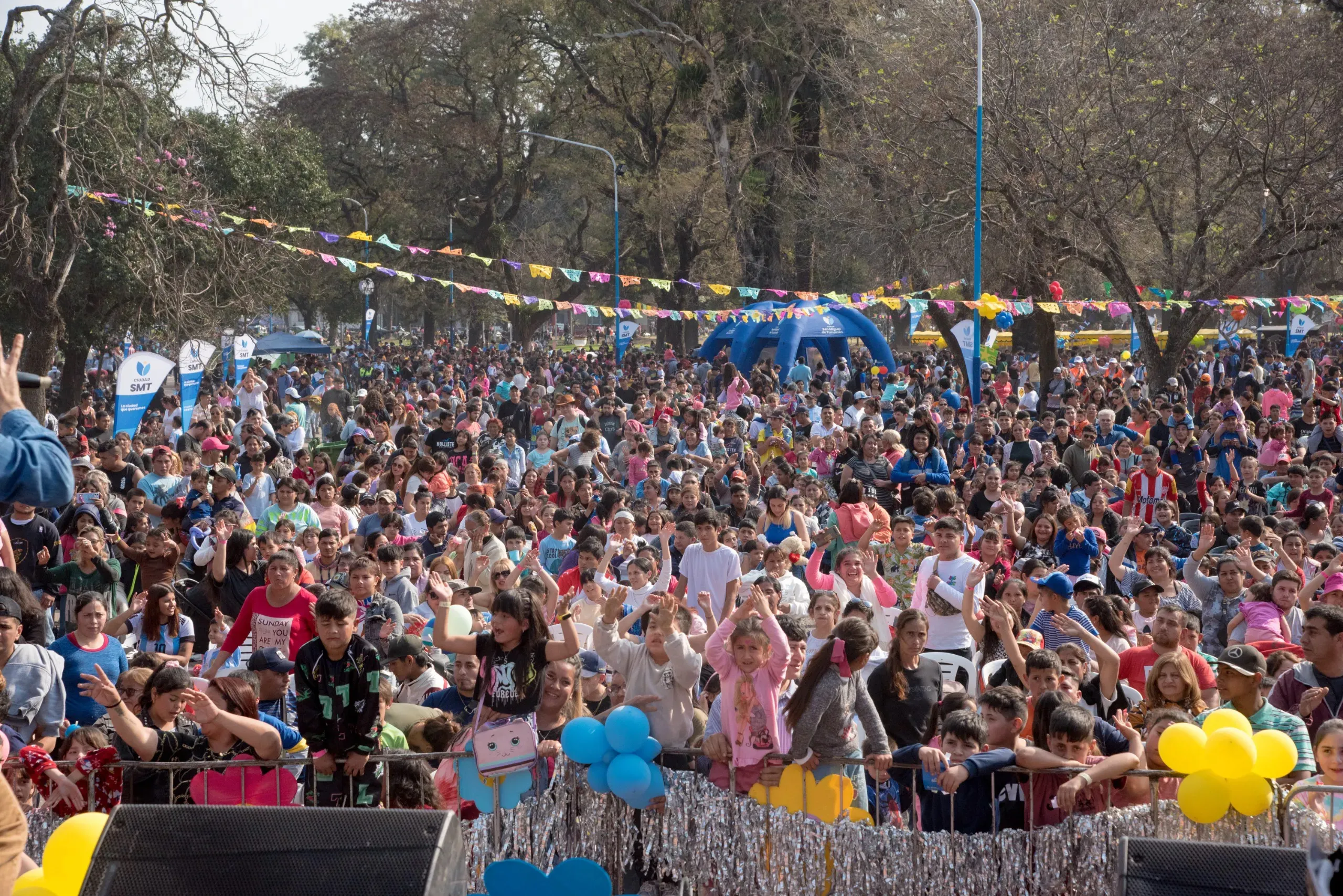 Fiesta por el Día de las Infancias en el Palacio de los Deportes