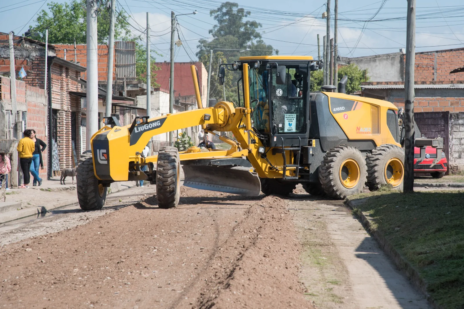 El Municipio lleva mejoras y soluciones al Barrio Tiro Federal