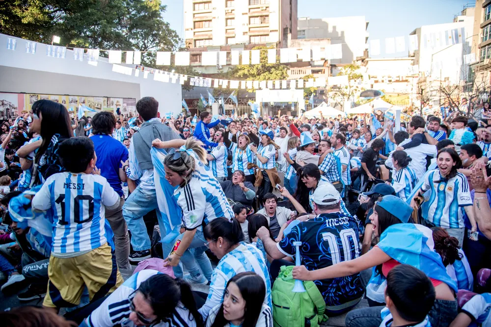 Festejos Punto Mundialista- Argentia 2 Inglaterra 1 (2)