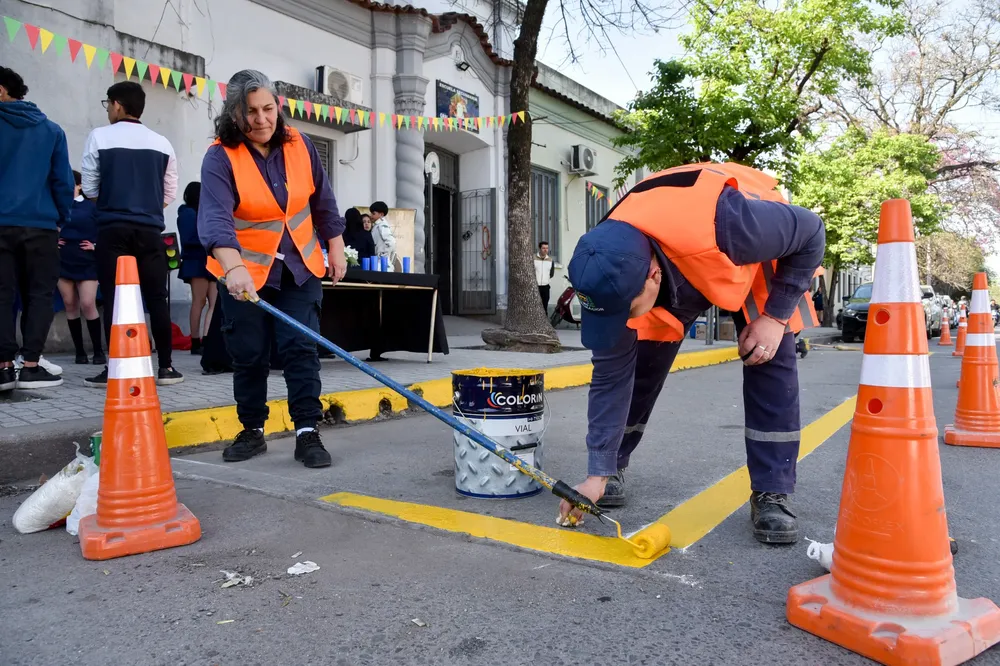 Educación Vial con escuela Belgrano 3