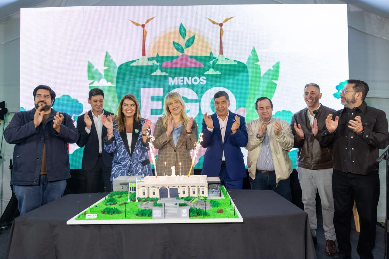 Rossana Chahla encabezó el acto por el primer aniversario del Campus Educativo Ambiental (3)