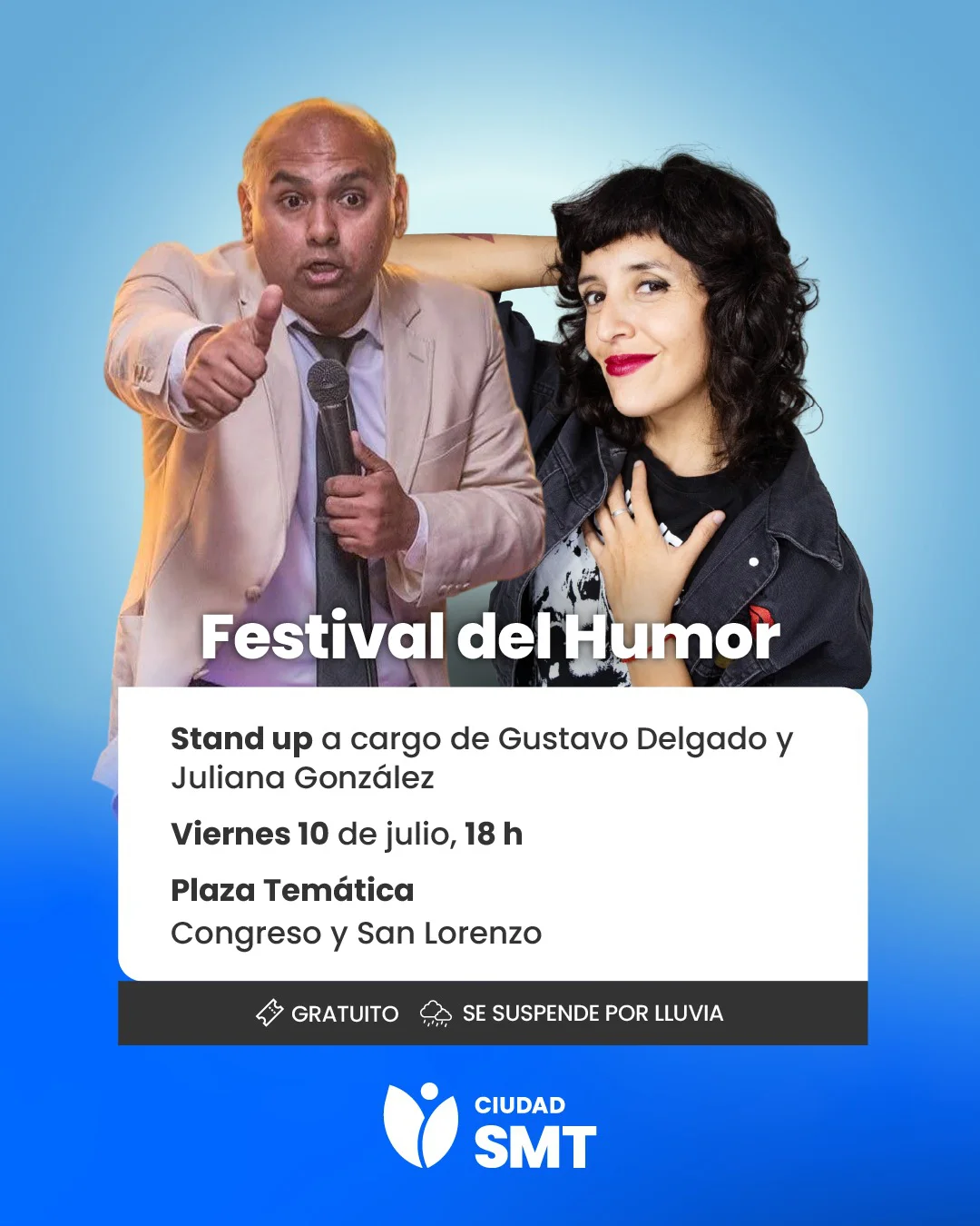 flyer Festival del humor