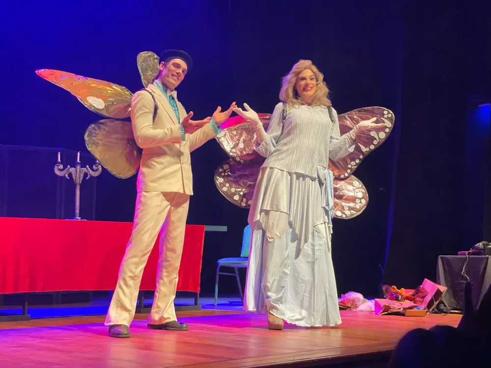 teatro me encantan las mujeres