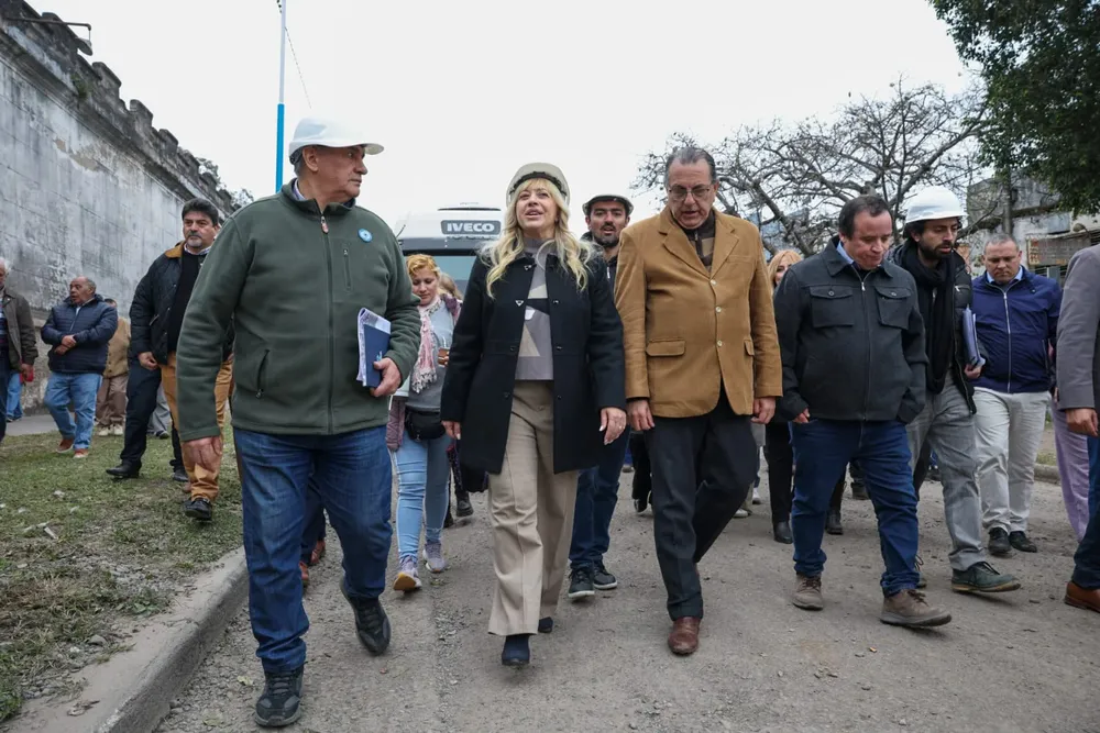 Obra de repavimentación de avenida República del Líbano (2)