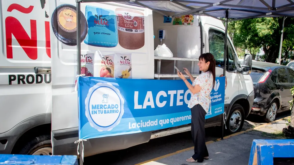 Mercado en tu Barrio lácteos Ñulac