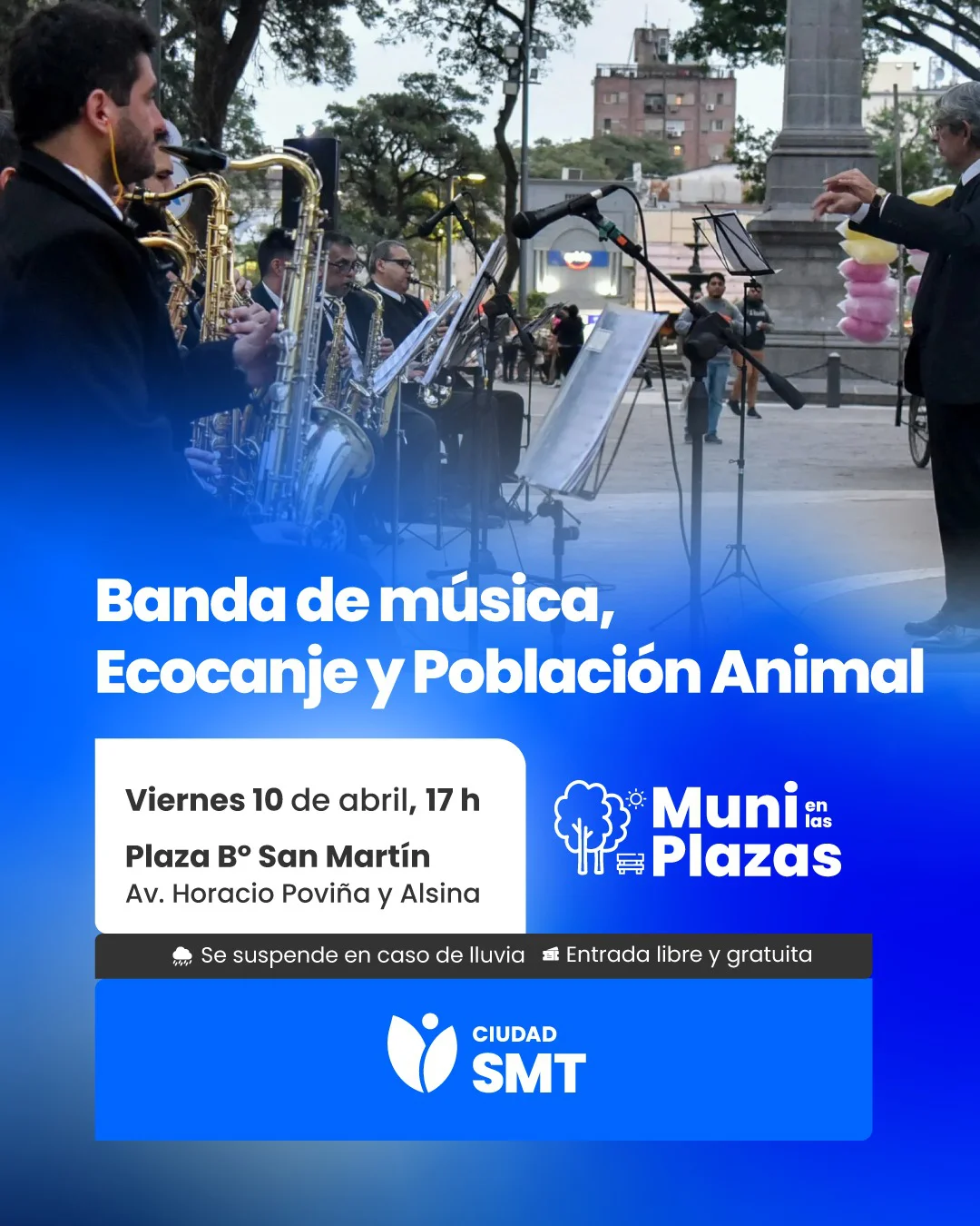 flyer muni en las plazas 10 de abril