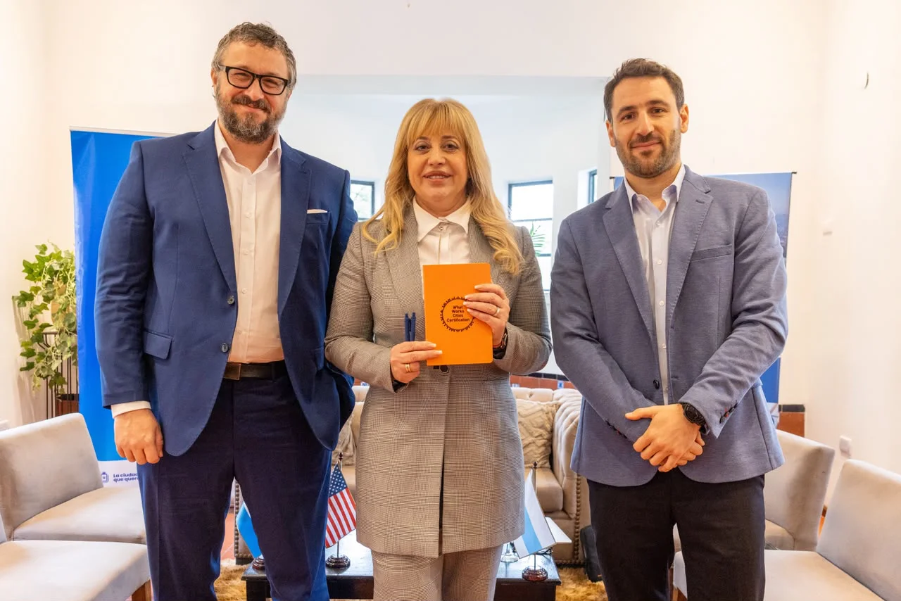 Rossana Chahla recibió a los evaluadores internacionales del programa What Works Cities de Bloomberg Philanthropies