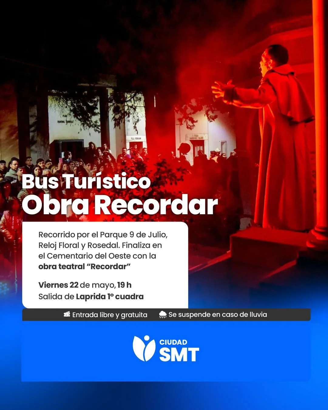 Flyer Bus Turístico Recordar