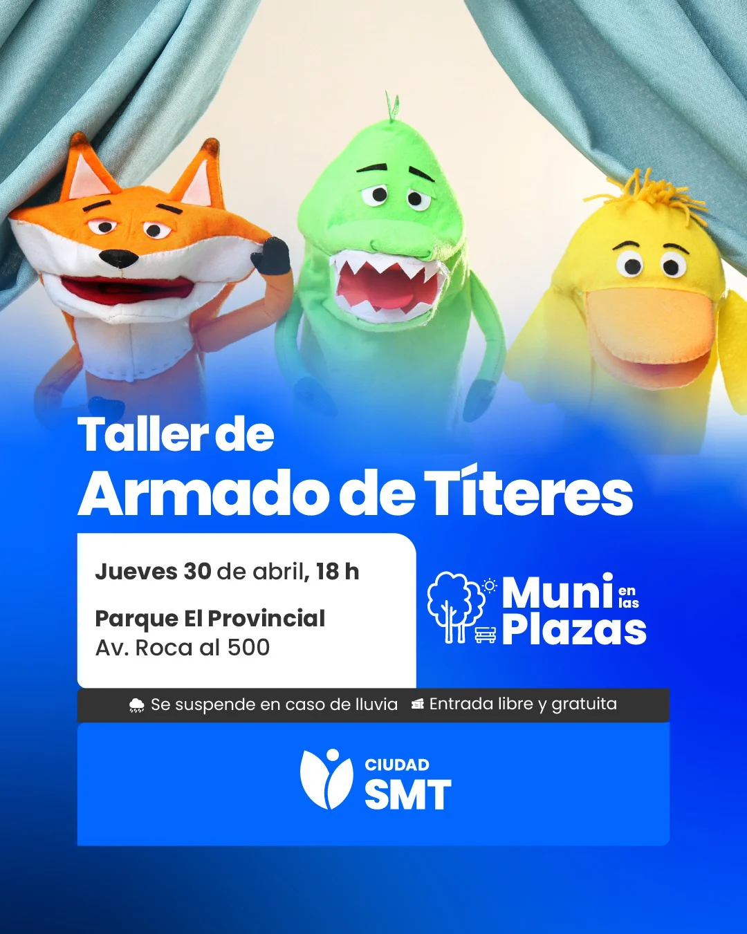 flyer titeres 30 de abril
