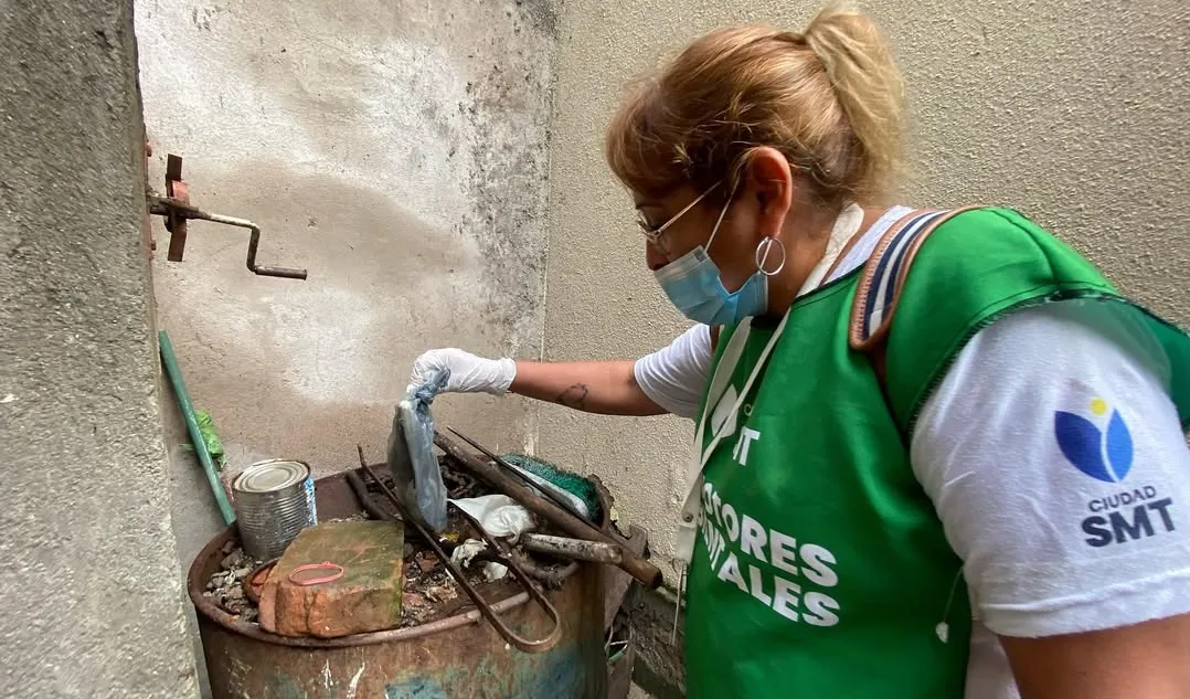 2025 control focal contra el dengue salud ambiental