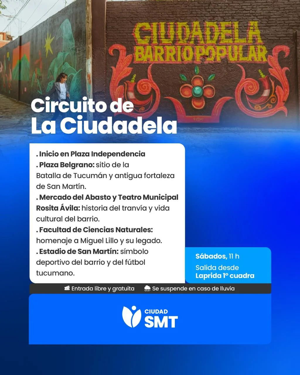 flyer turismo bus Ciudadela