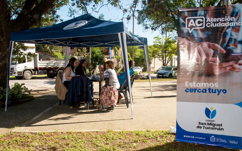 Muni cerca tuyo - Villa Lujan stand abril 2024
