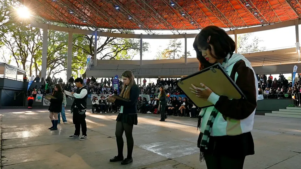 Alumnos de toda la provincia participaron de las Olimpíadas Ambientales en el Palac ( (4)