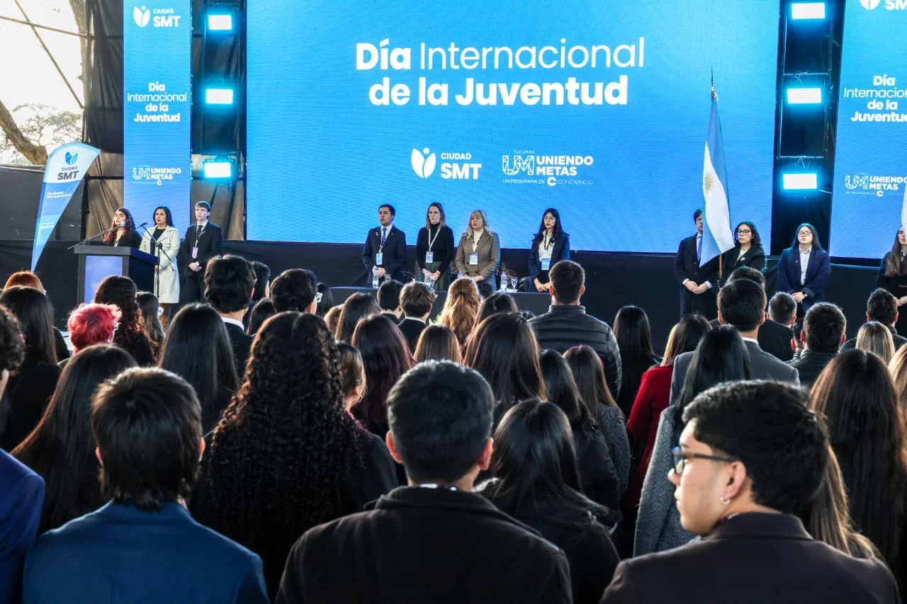 Rossana Chahla en el acto inaugural del Encuentro Uniendo Metas (2)