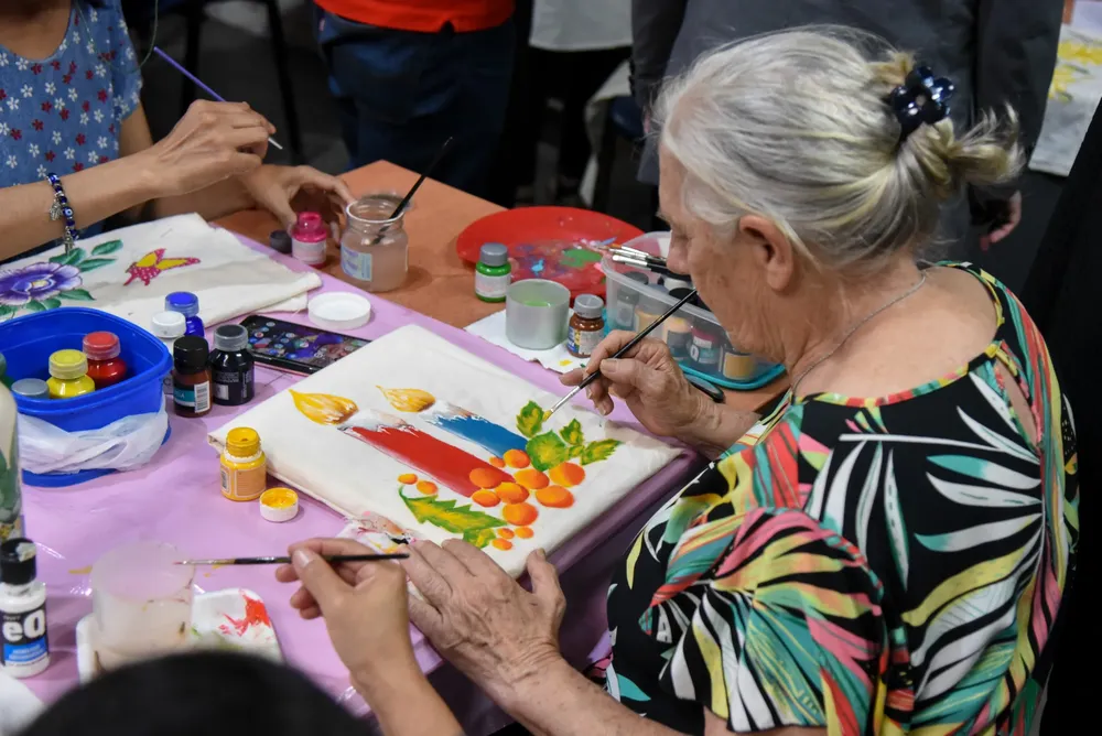 taller de pintura programas sociales avenida Juan B Justo 3