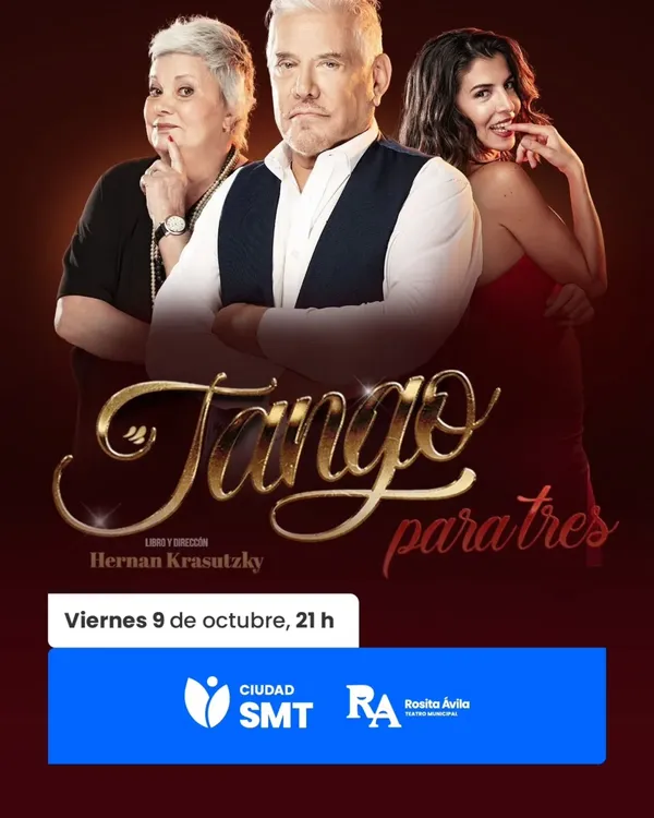 flyer tango para tres