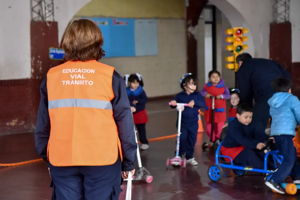 Educación vial escuela ciudadela 7