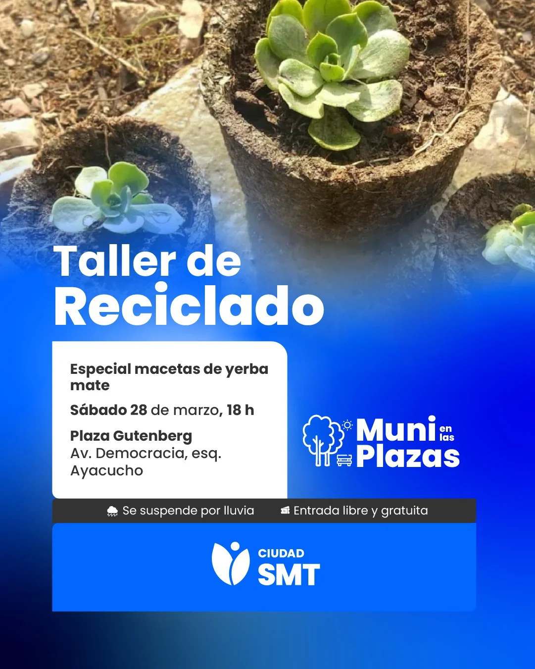 flyer taller reciclado