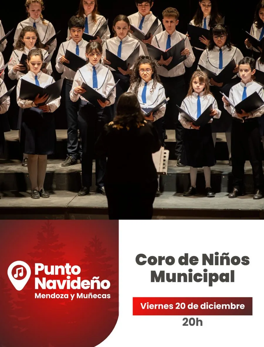flyer coro de niños