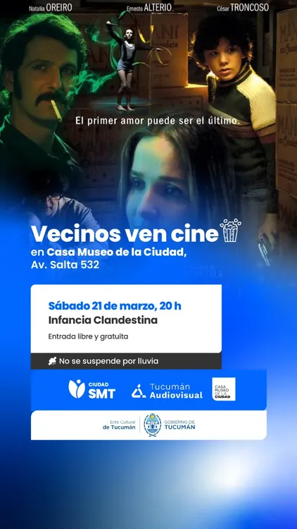flyer infancia clandestina