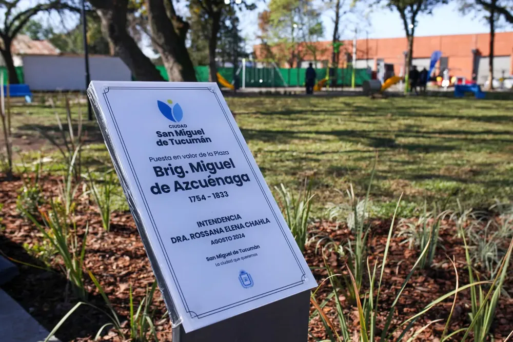 inauguración boulevard barrio San Martín 1 plaza 4