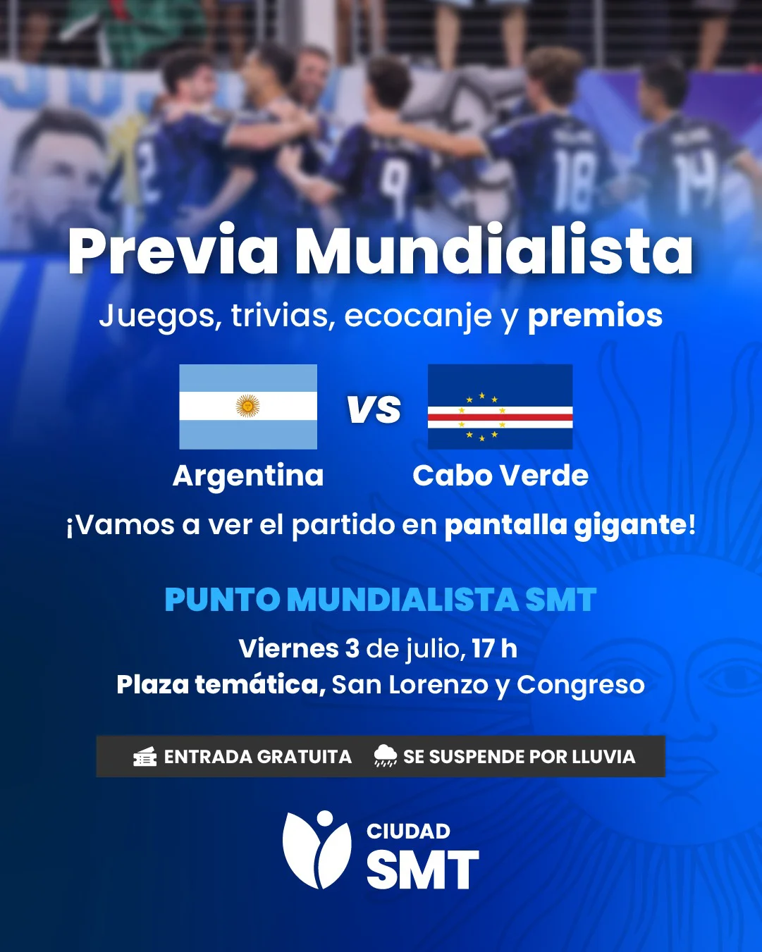 flyer partido 3 de julio