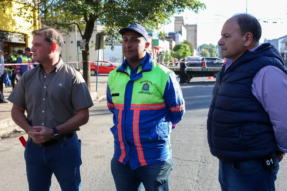 NIeva y Agente agredido