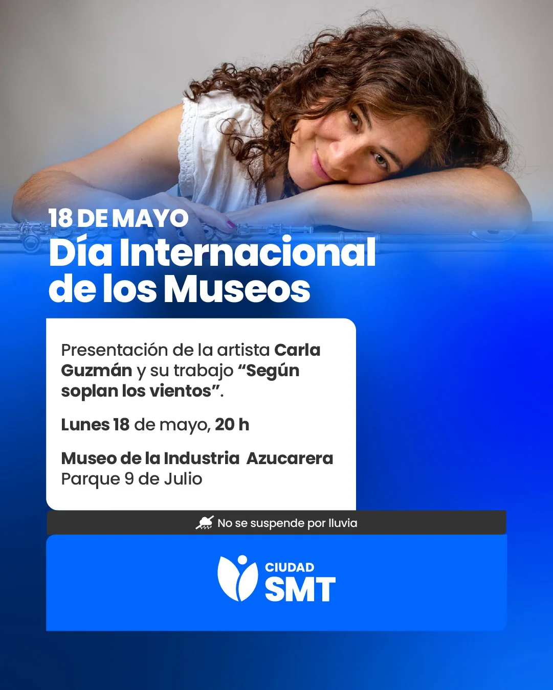 Carla Guzman Flyer Dia de los museos