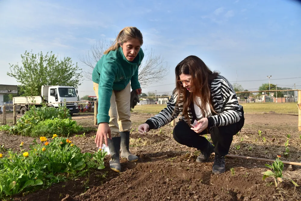 visita huerta municipal 1