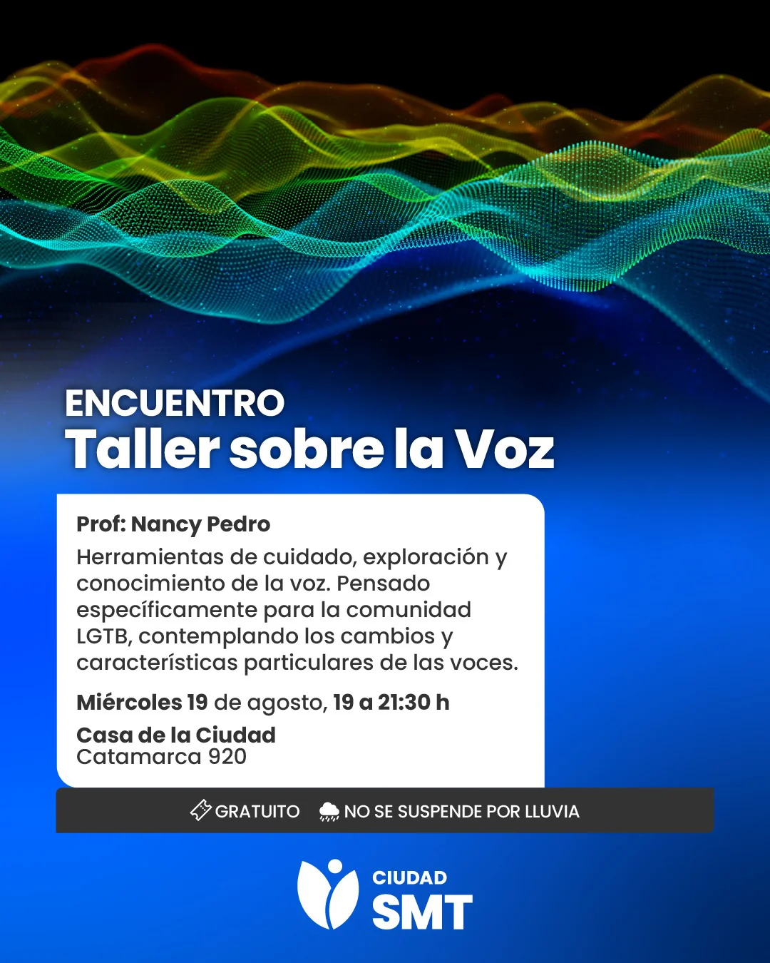 Encuentro taller sobre la voz