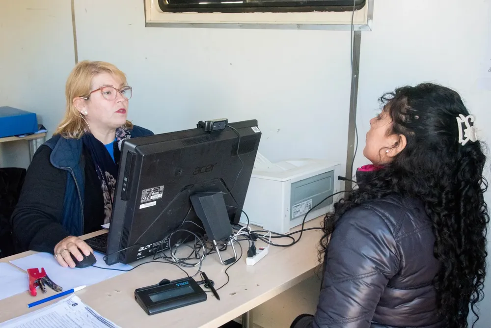 Operativo Integral Municipal en el barrio Terán