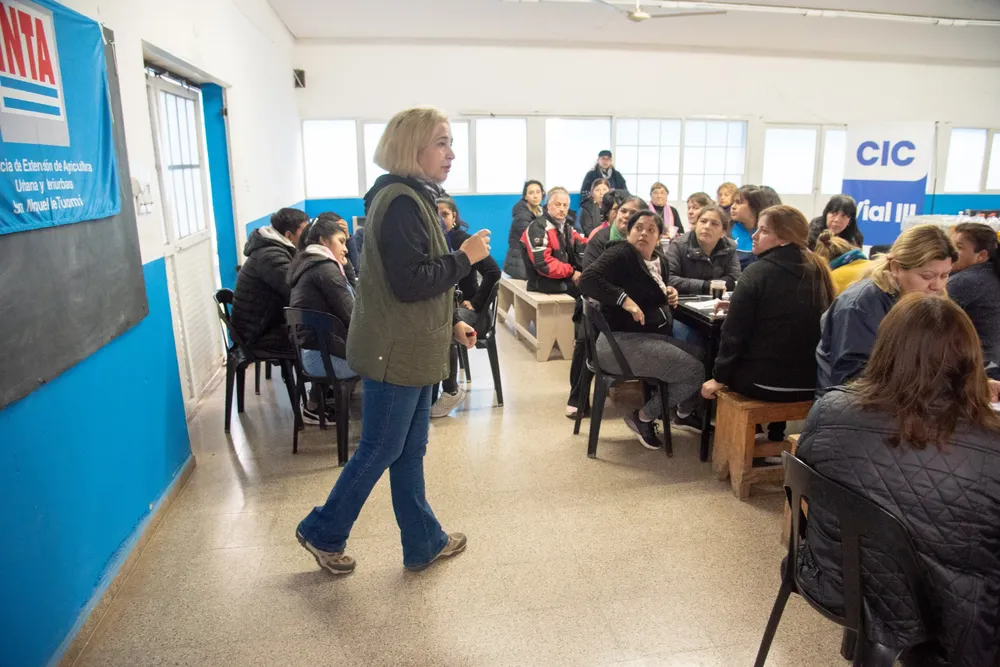 taller licor de naranja con INTA 2