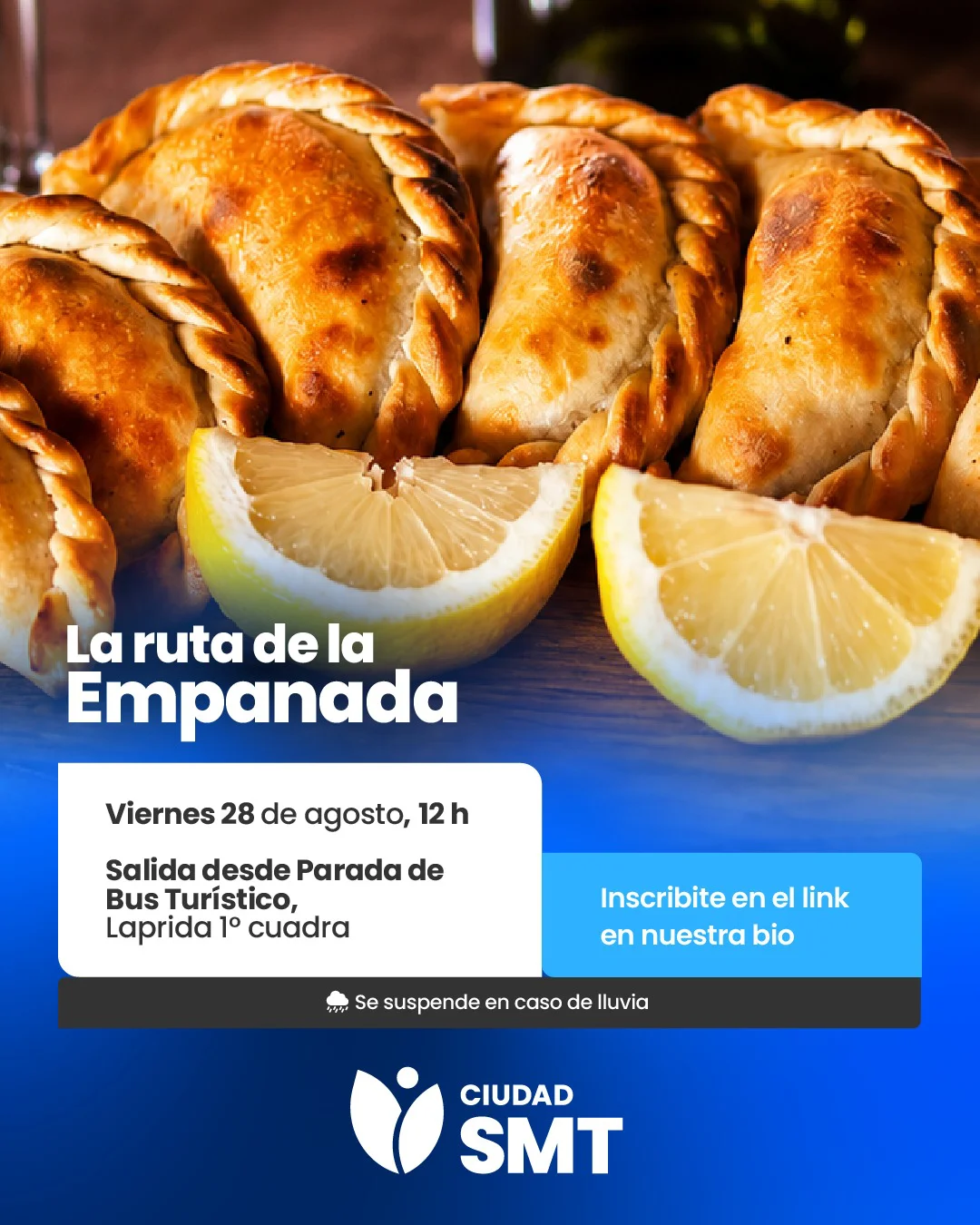 flyer empanada