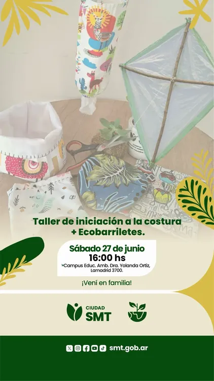 flyer eco taller 27 de junio