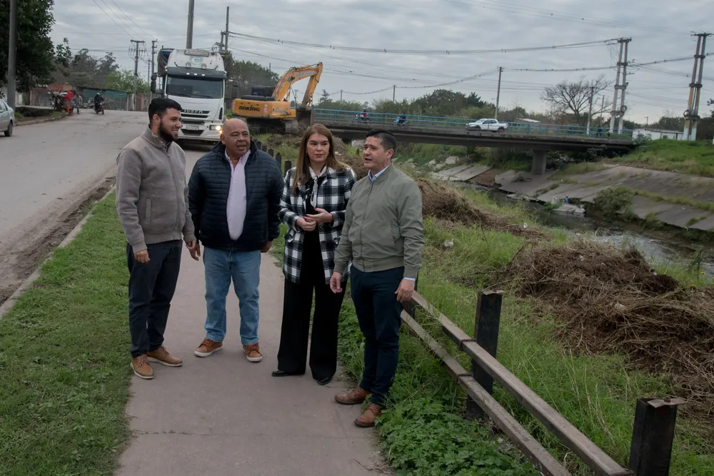 Operativo de limpieza y mantenimiento en la colectora de ruta 315 (2)
