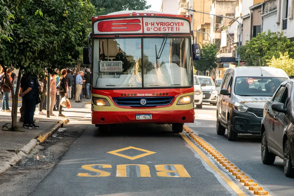carriles exclusivos para colectivos 2