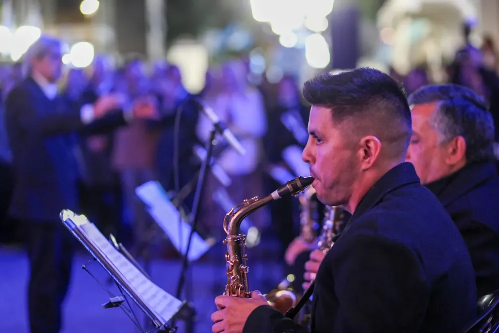 inauguración paseo independencia banda de musica municipal