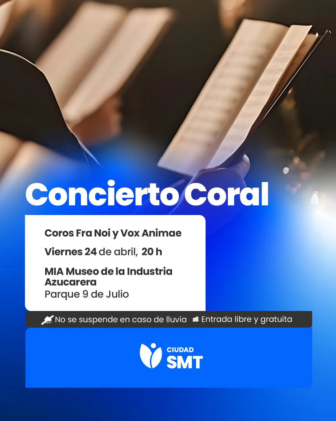 flyer coros abril