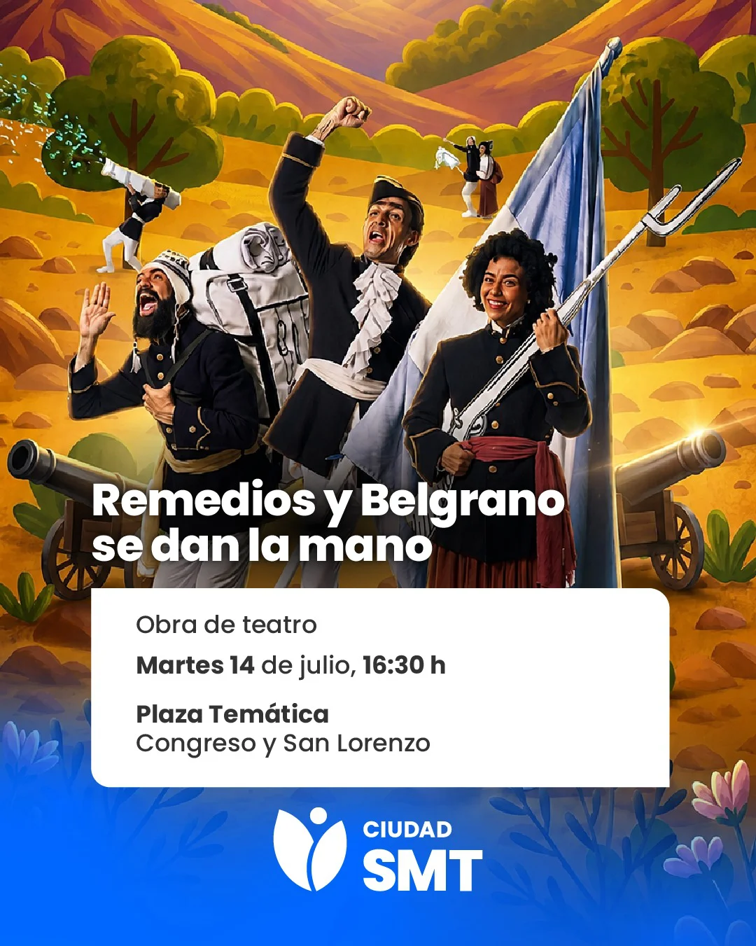 flyer Remedios y Belgrano
