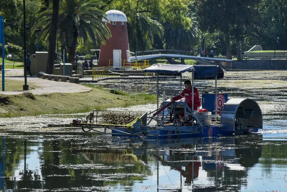 2025 cosechadora de algas lago san miguel 3