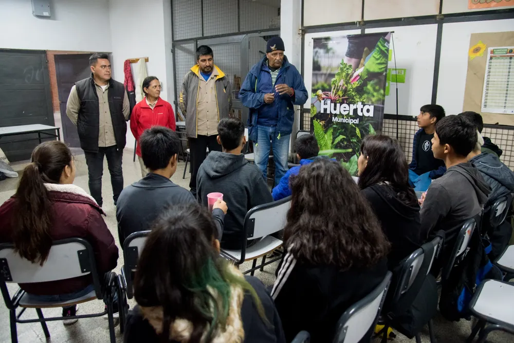 Taller de reciclado y huertas familiares