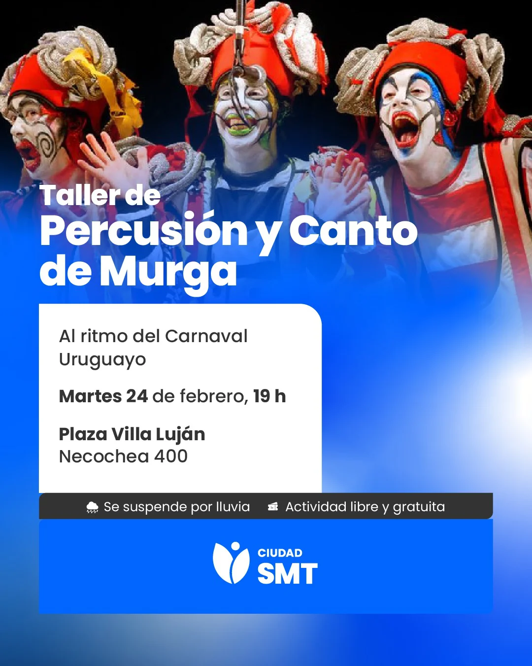 flyer al ritmo del carnaval