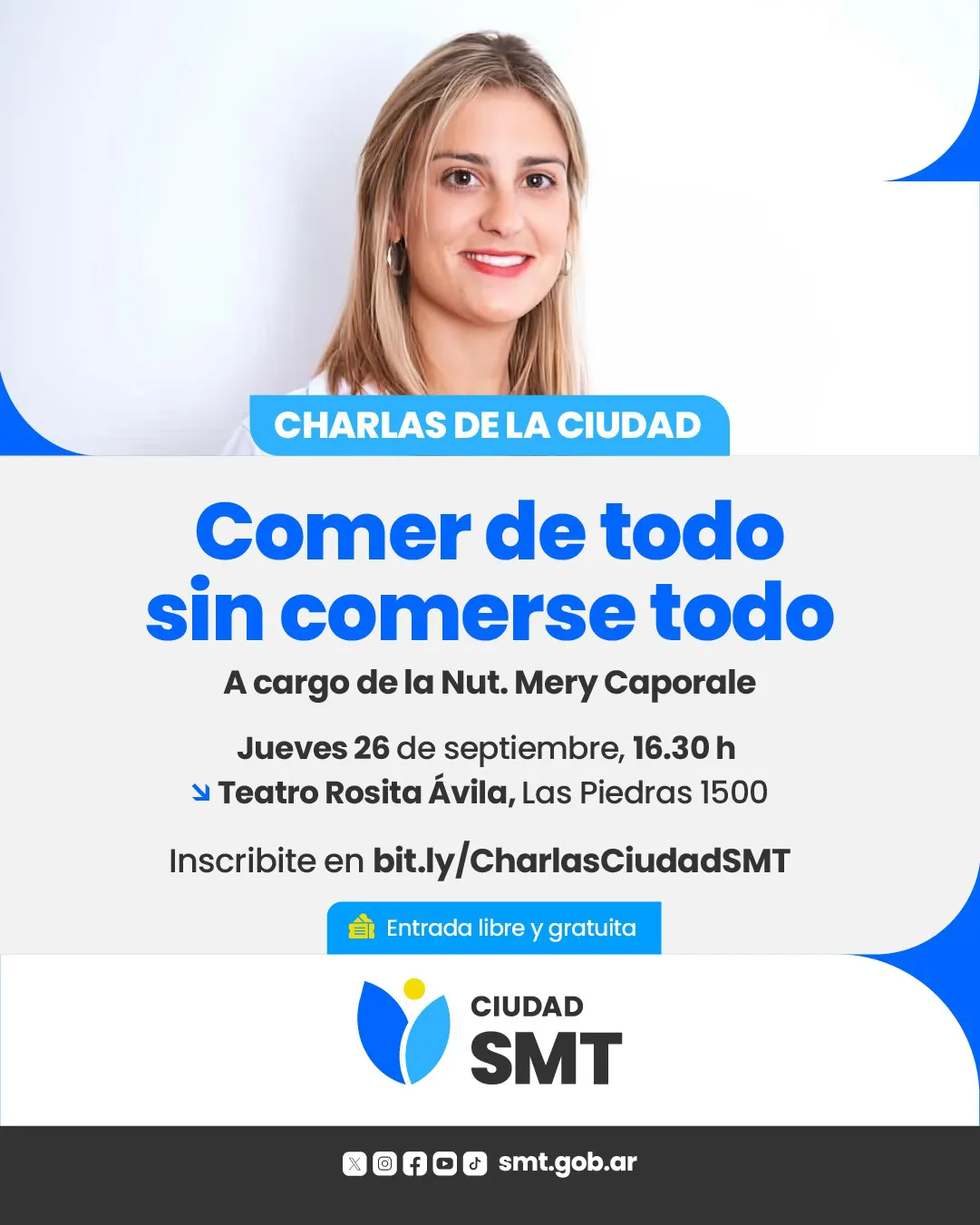 Charla de la ciudad nutrición
