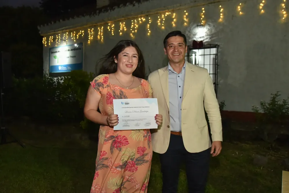 entrega de certificados escuela de jardineria 1