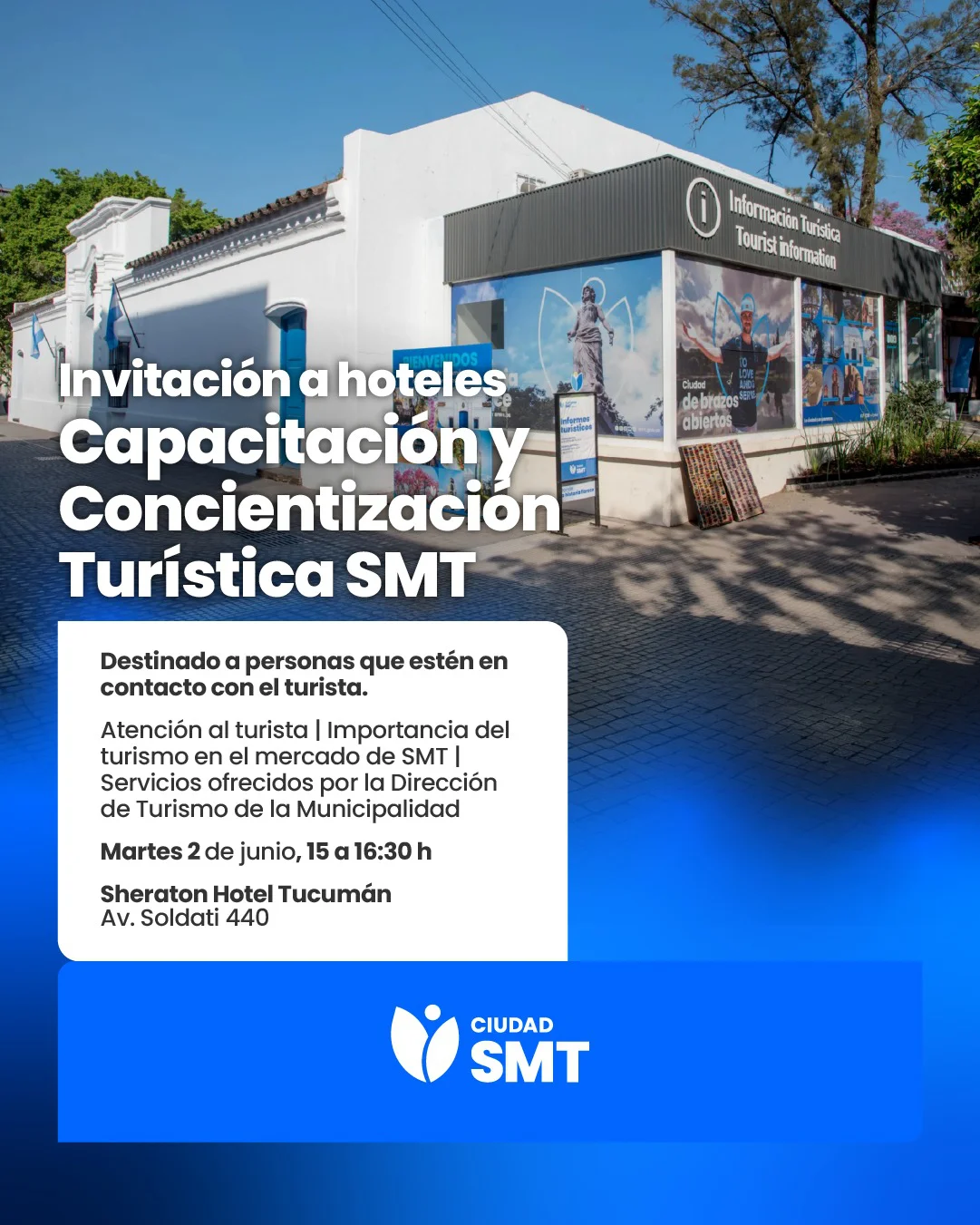 flyer capacitacion turismo