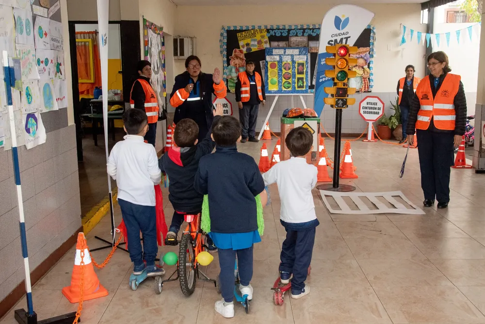 Educación vial jardin escuela Alfonsina Storni 1