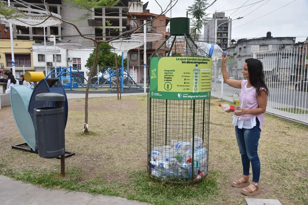 botellones para plástico ambiente 3