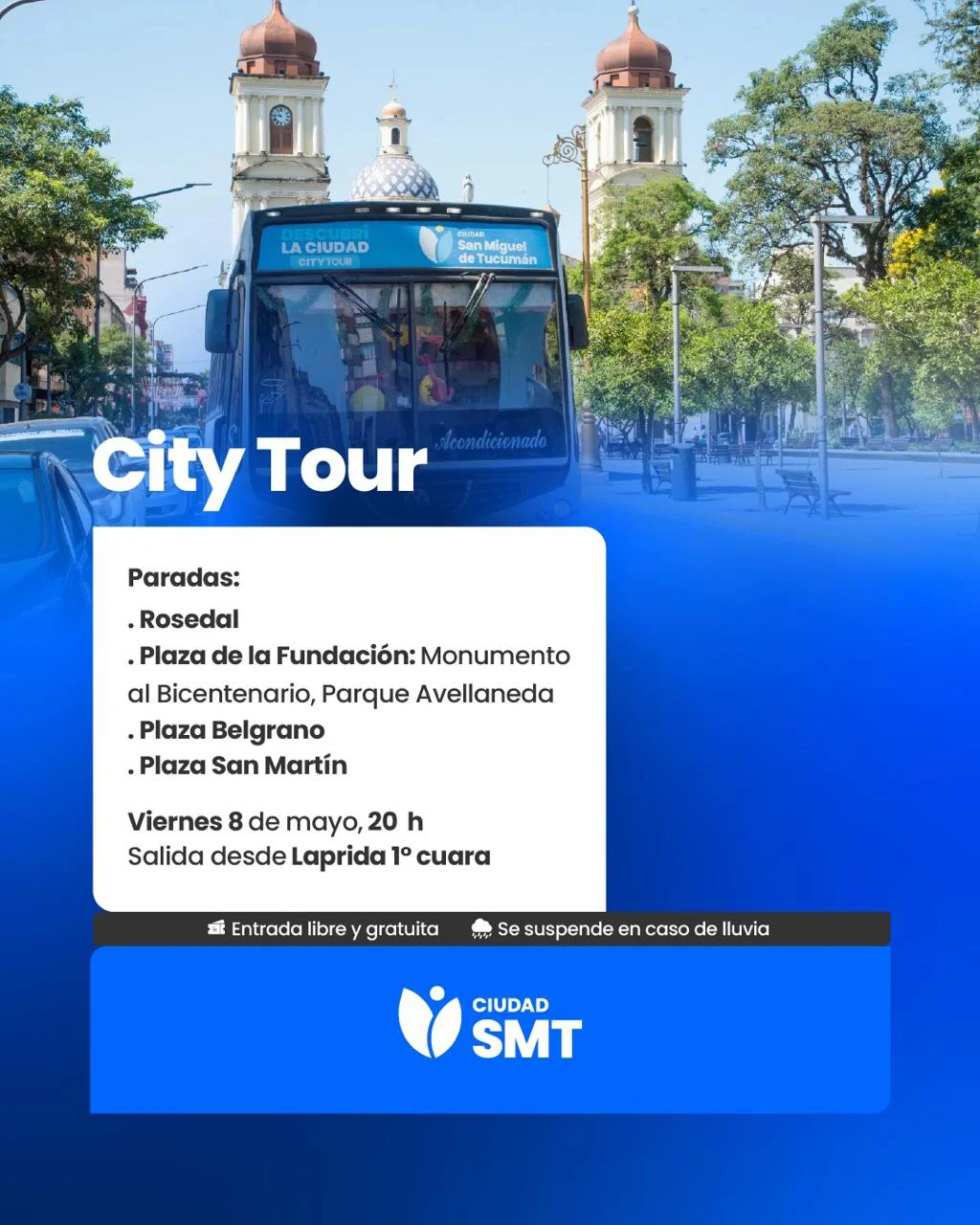 flyer turismo bus city tour